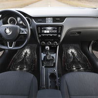 Chess King Car Mats Strategic Board Game Gothic Dark Fantasy