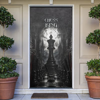Chess King Door Cover Strategic Board Game Gothic Dark Fantasy
