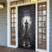Chess King Door Cover Strategic Board Game Gothic Dark Fantasy