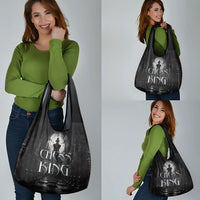 Chess King Grocery Bag Strategic Board Game Gothic Dark Fantasy