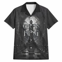 Chess King Hawaiian Shirt Strategic Board Game Gothic Dark Fantasy
