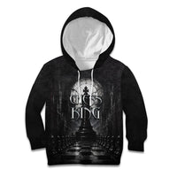 Chess King Kid Hoodie Strategic Board Game Gothic Dark Fantasy