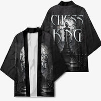 Chess King Kimono Strategic Board Game Gothic Dark Fantasy