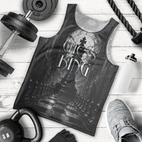 Chess King Men Tank Top Strategic Board Game Gothic Dark Fantasy