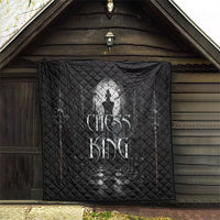 Chess King Quilt Strategic Board Game Gothic Dark Fantasy