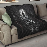 Chess King Quilt Strategic Board Game Gothic Dark Fantasy