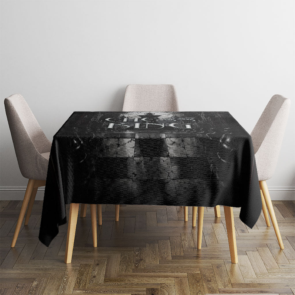 Chess King Tablecloth Strategic Board Game Gothic Dark Fantasy