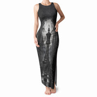 Chess King Tank Maxi Dress Strategic Board Game Gothic Dark Fantasy