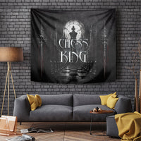 Chess King Tapestry Strategic Board Game Gothic Dark Fantasy