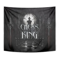 Chess King Tapestry Strategic Board Game Gothic Dark Fantasy