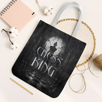 Chess King Tote Bag Strategic Board Game Gothic Dark Fantasy