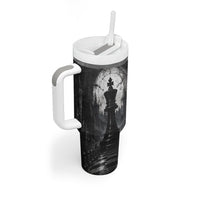 Chess King Tumbler With Handle Strategic Board Game Gothic Dark Fantasy