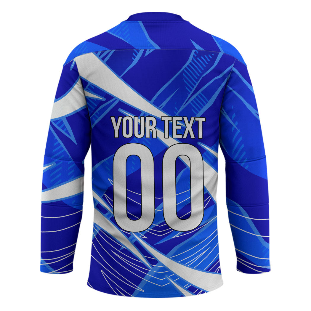 Personalized Uzbekistan Soccer Wolf Mascot Hockey Jersey Uzbekistan Football Dynamic Cartoon Geometric