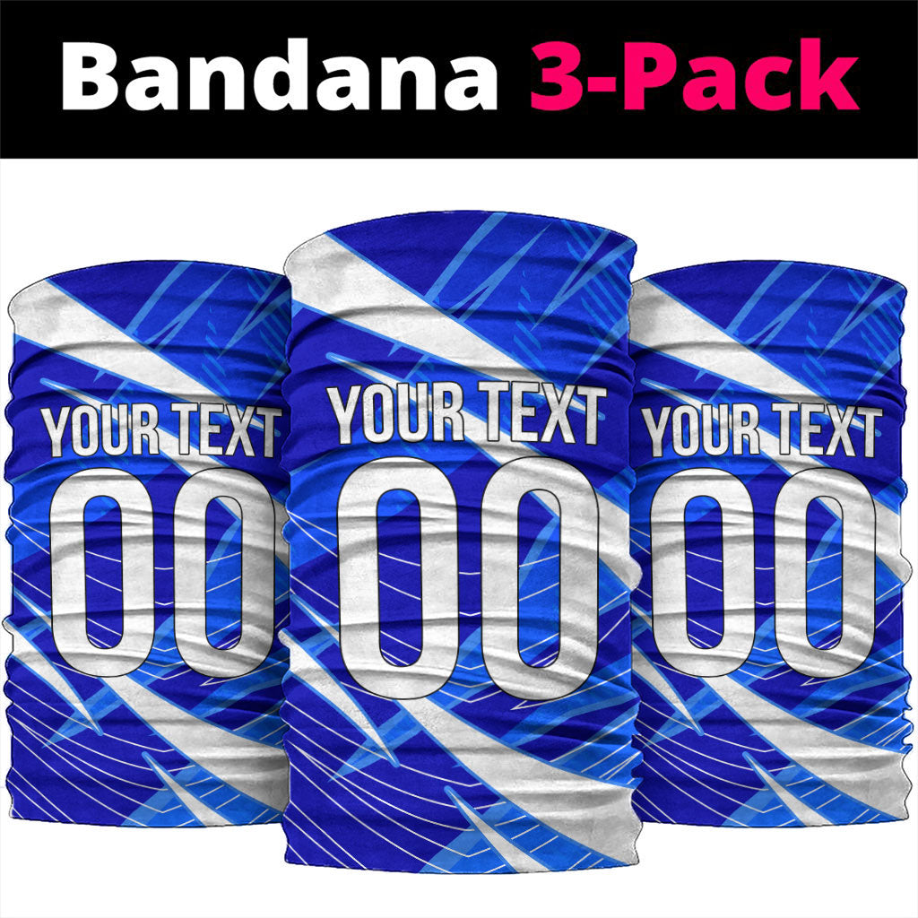 Personalized Uzbekistan Soccer Wolf Mascot Neck Gaiter Uzbekistan Football Dynamic Cartoon Geometric