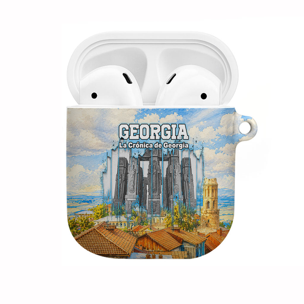 Chronicle of Georgia AirPods Case Georgian Architecture - Church Of The Annunciation