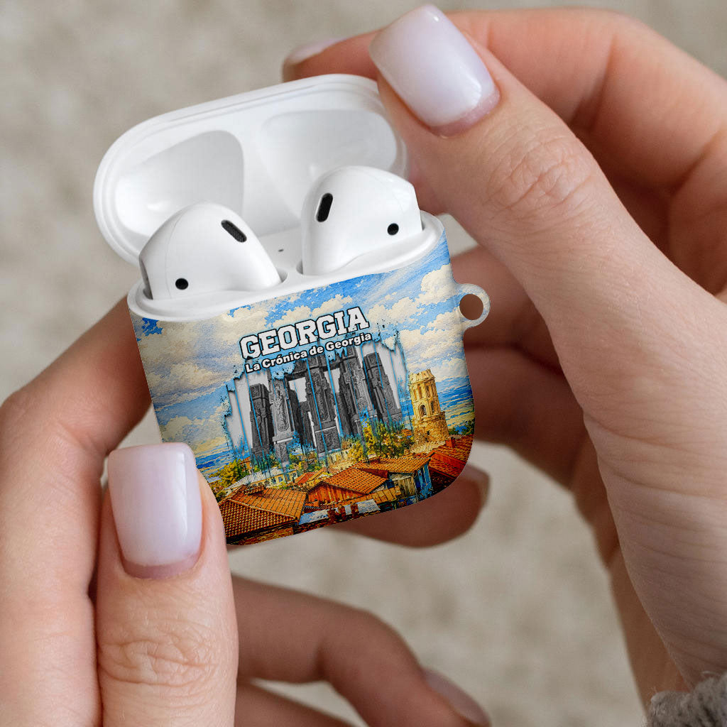 Chronicle of Georgia AirPods Case Georgian Architecture - Church Of The Annunciation
