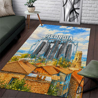 Chronicle of Georgia Area Rug Georgian Architecture - Church Of The Annunciation