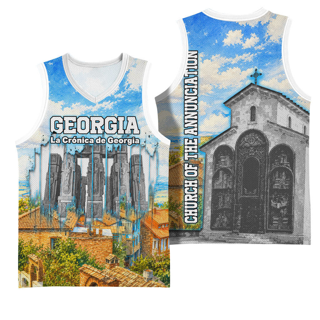 Chronicle of Georgia Basketball Jersey Georgian Architecture - Church Of The Annunciation