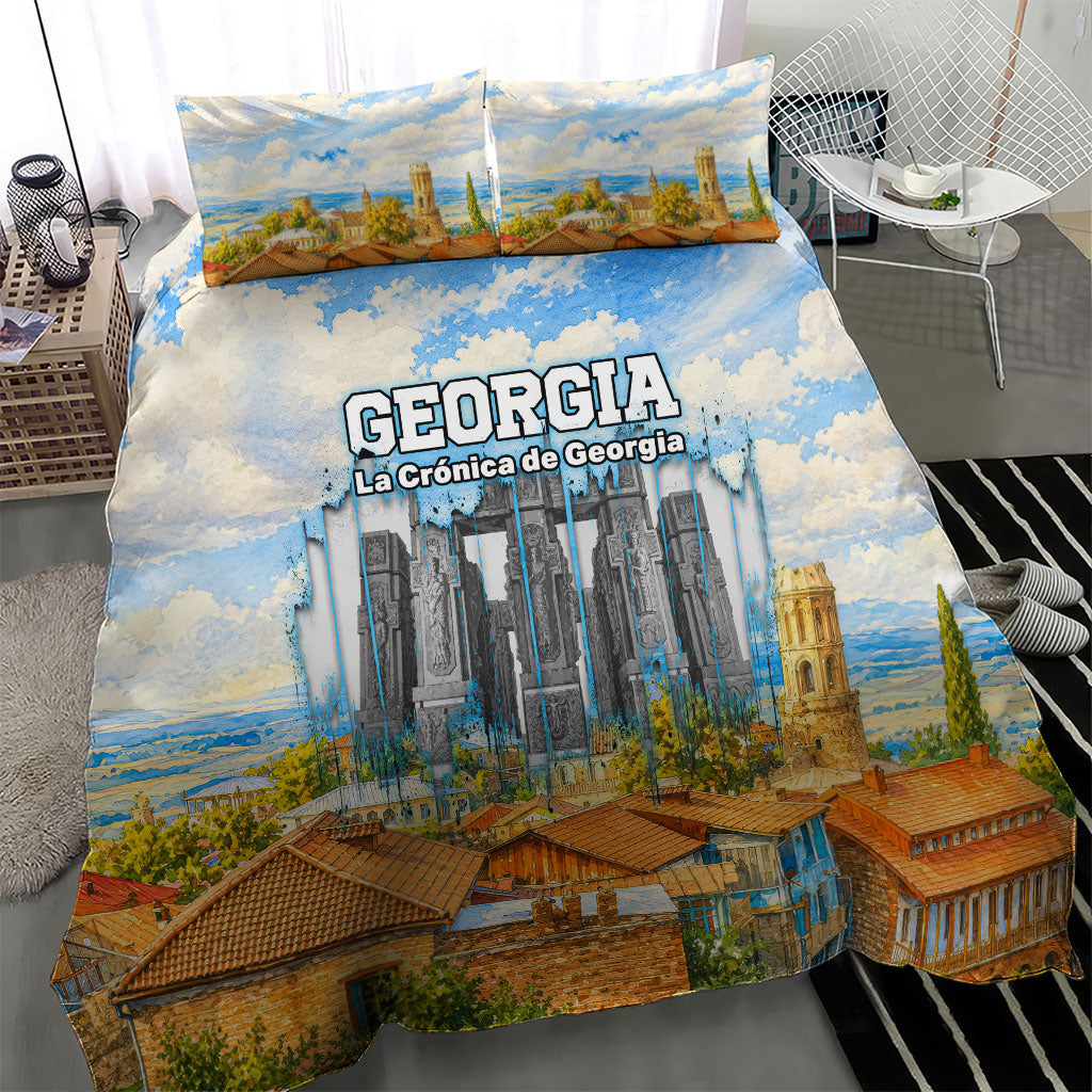 Chronicle of Georgia Bedding Set Georgian Architecture - Church Of The Annunciation