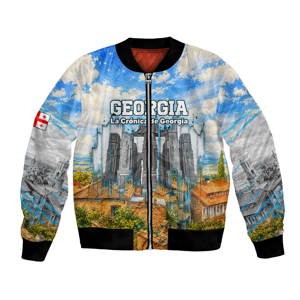 Chronicle of Georgia Bomber Jacket Georgian Architecture - Church Of The Annunciation