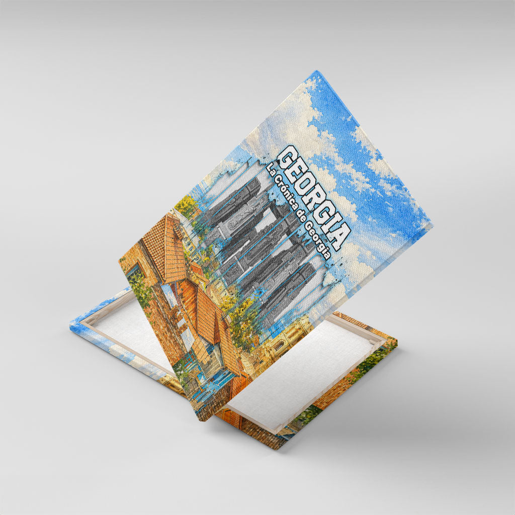 Chronicle of Georgia Canvas Wall Art Georgian Architecture - Church Of The Annunciation