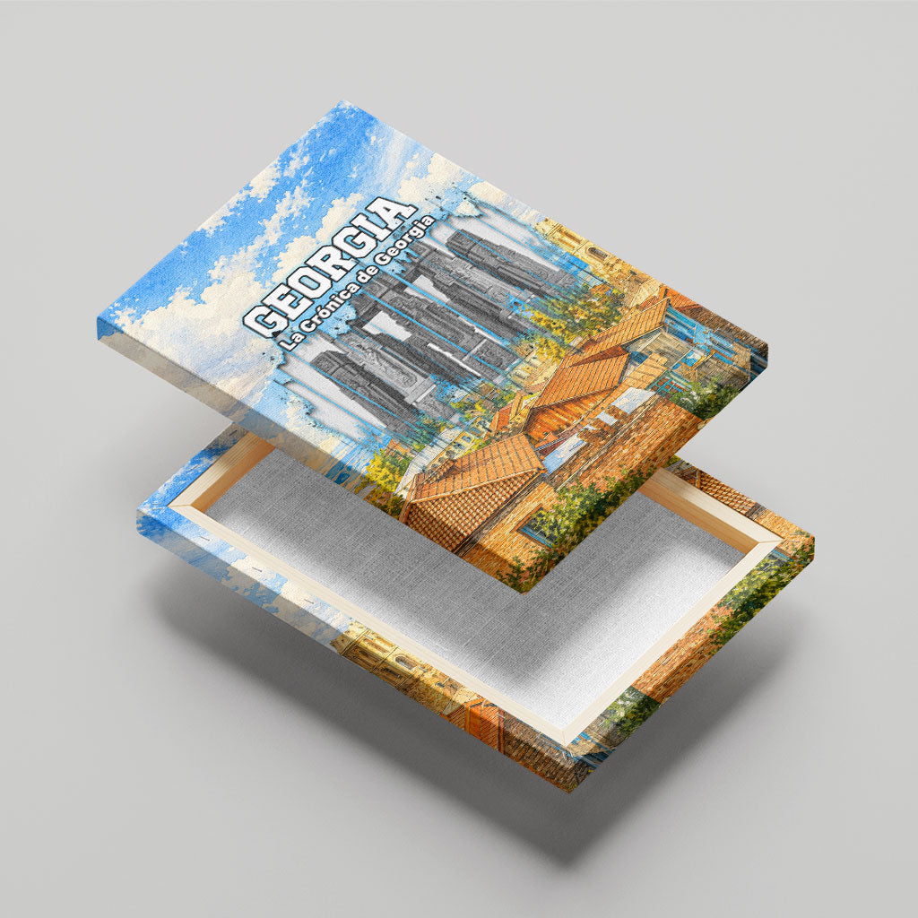 Chronicle of Georgia Canvas Wall Art Georgian Architecture - Church Of The Annunciation