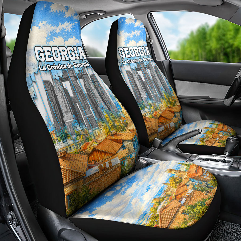 Chronicle of Georgia Car Seat Cover Georgian Architecture - Church Of The Annunciation