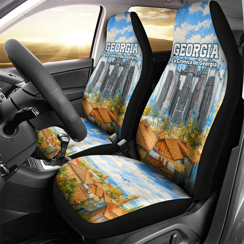 Chronicle of Georgia Car Seat Cover Georgian Architecture - Church Of The Annunciation