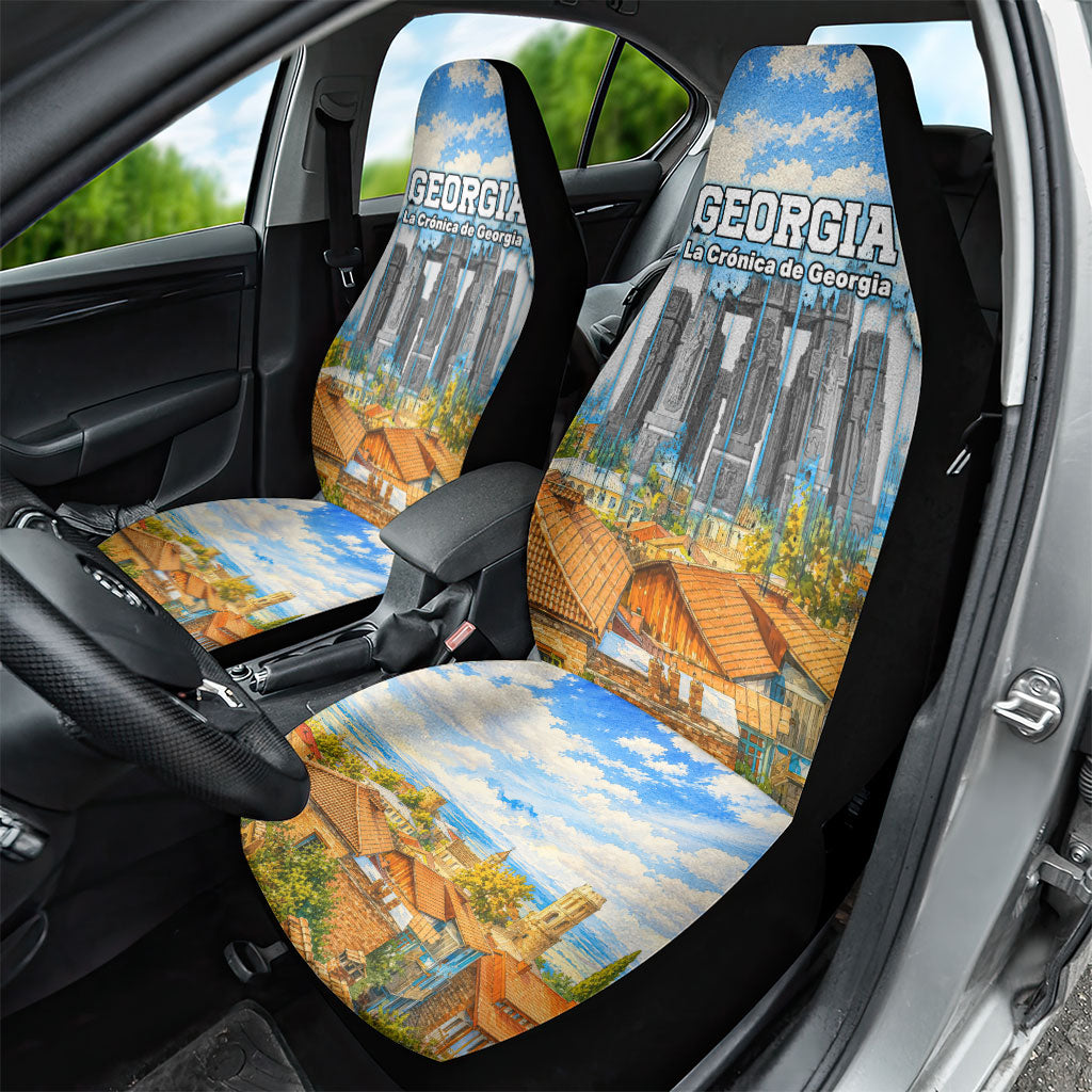 Chronicle of Georgia Car Seat Cover Georgian Architecture - Church Of The Annunciation