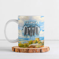 Chronicle of Georgia Ceramic Mug Georgian Architecture - Church Of The Annunciation