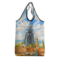 Chronicle of Georgia Grocery Bag Georgian Architecture - Church Of The Annunciation