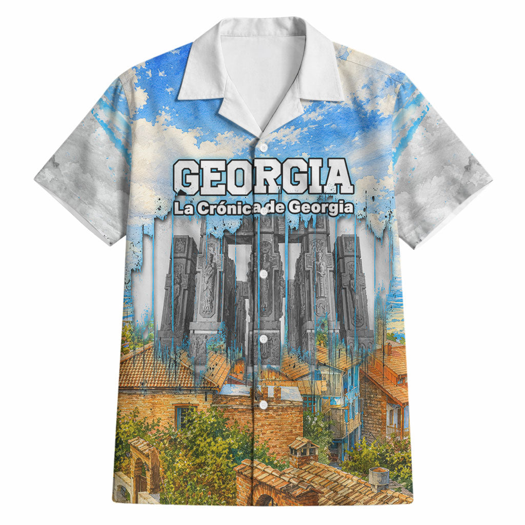Chronicle of Georgia Hawaiian Shirt Georgian Architecture - Church Of The Annunciation