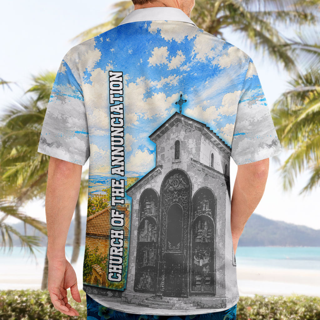 Chronicle of Georgia Hawaiian Shirt Georgian Architecture - Church Of The Annunciation