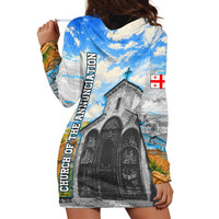 Chronicle of Georgia Hoodie Dress Georgian Architecture - Church Of The Annunciation