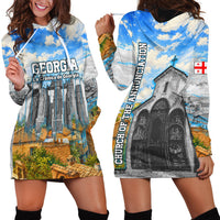 Chronicle of Georgia Hoodie Dress Georgian Architecture - Church Of The Annunciation