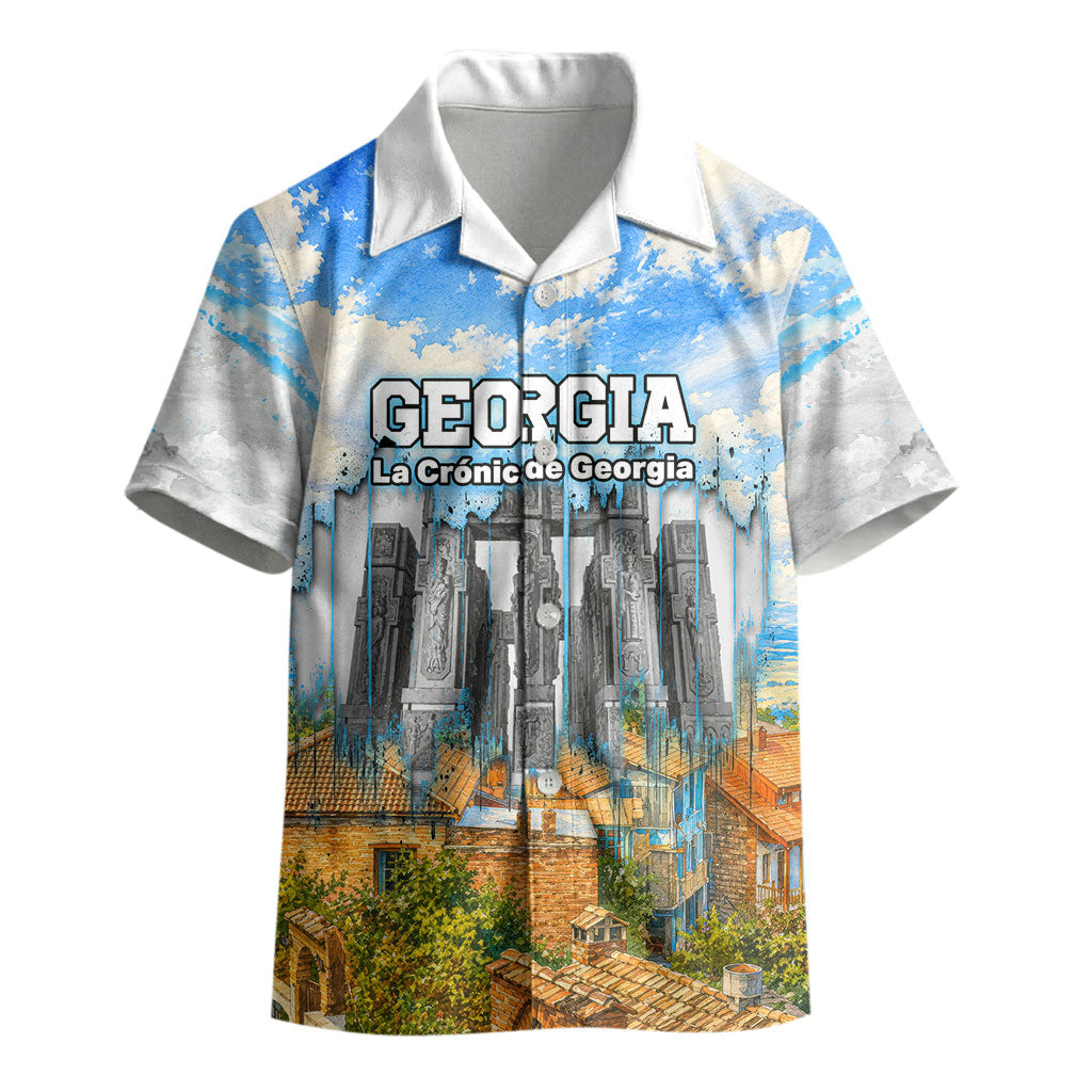 Chronicle of Georgia Kid Hawaiian Shirt Georgian Architecture - Church Of The Annunciation