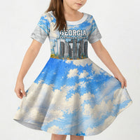 Chronicle of Georgia Kid Short Sleeve Dress Georgian Architecture - Church Of The Annunciation