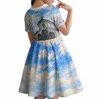 Chronicle of Georgia Kid Short Sleeve Dress Georgian Architecture - Church Of The Annunciation
