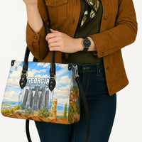Chronicle of Georgia Leather Bag Georgian Architecture - Church Of The Annunciation