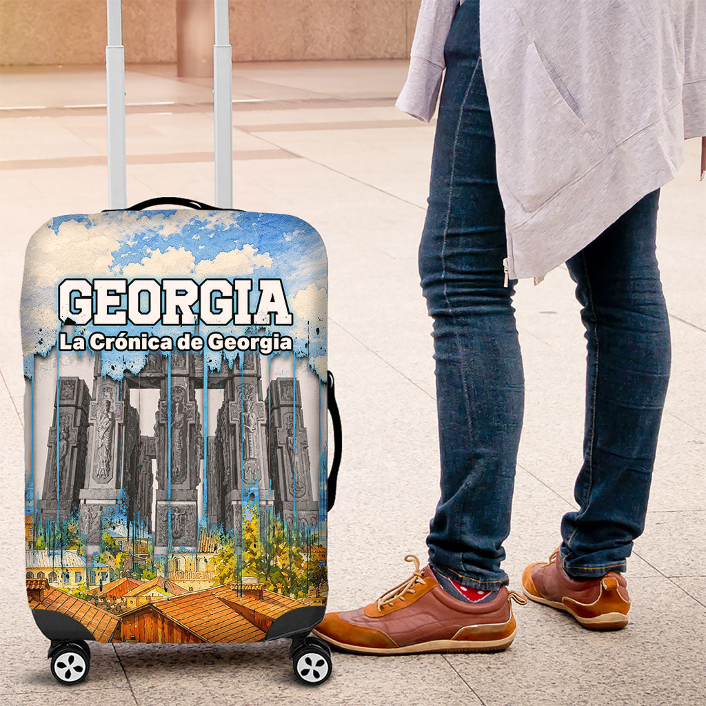 Chronicle of Georgia Luggage Cover Georgian Architecture - Church Of The Annunciation