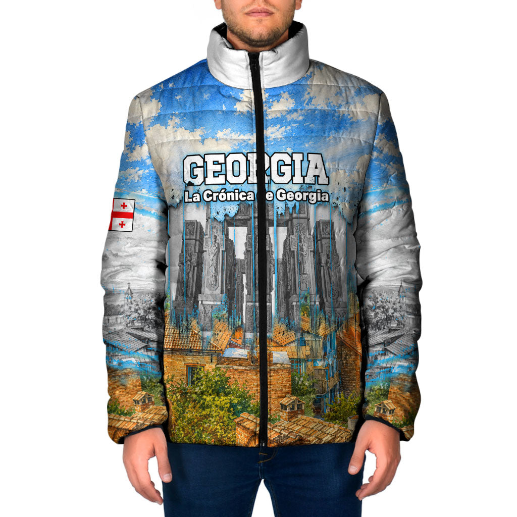 Chronicle of Georgia Padded Jacket Georgian Architecture - Church Of The Annunciation