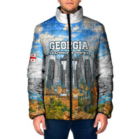 Chronicle of Georgia Padded Jacket Georgian Architecture - Church Of The Annunciation