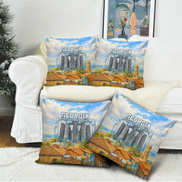 Chronicle of Georgia Pillow Cover Georgian Architecture - Church Of The Annunciation