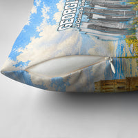 Chronicle of Georgia Pillow Cover Georgian Architecture - Church Of The Annunciation