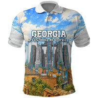 Chronicle of Georgia Polo Shirt Georgian Architecture - Church Of The Annunciation