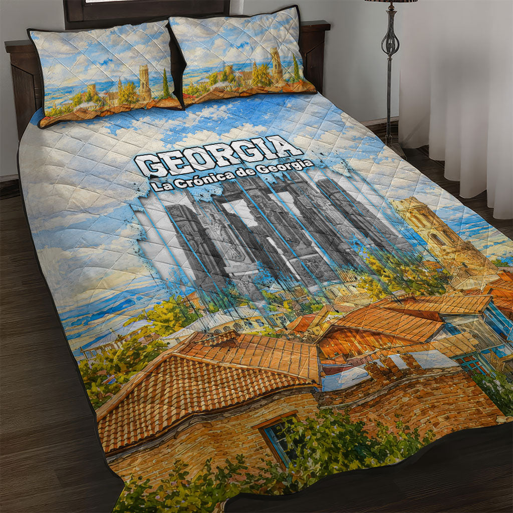Chronicle of Georgia Quilt Bed Set Georgian Architecture - Church Of The Annunciation
