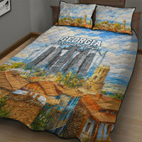 Chronicle of Georgia Quilt Bed Set Georgian Architecture - Church Of The Annunciation