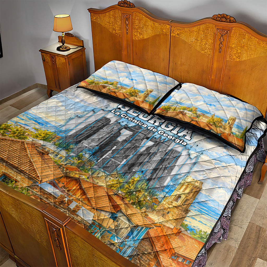 Chronicle of Georgia Quilt Bed Set Georgian Architecture - Church Of The Annunciation