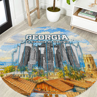 Chronicle of Georgia Round Carpet Georgian Architecture - Church Of The Annunciation