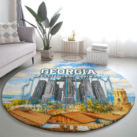 Chronicle of Georgia Round Carpet Georgian Architecture - Church Of The Annunciation